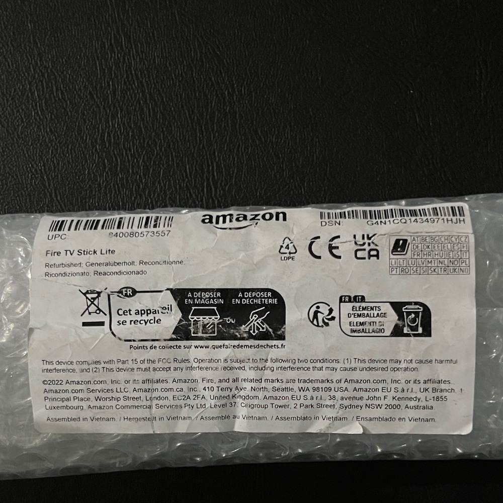 Amazon Black Streaming Device - Picture 2 of 4